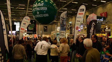 Streetgolf auf der Golfmesse